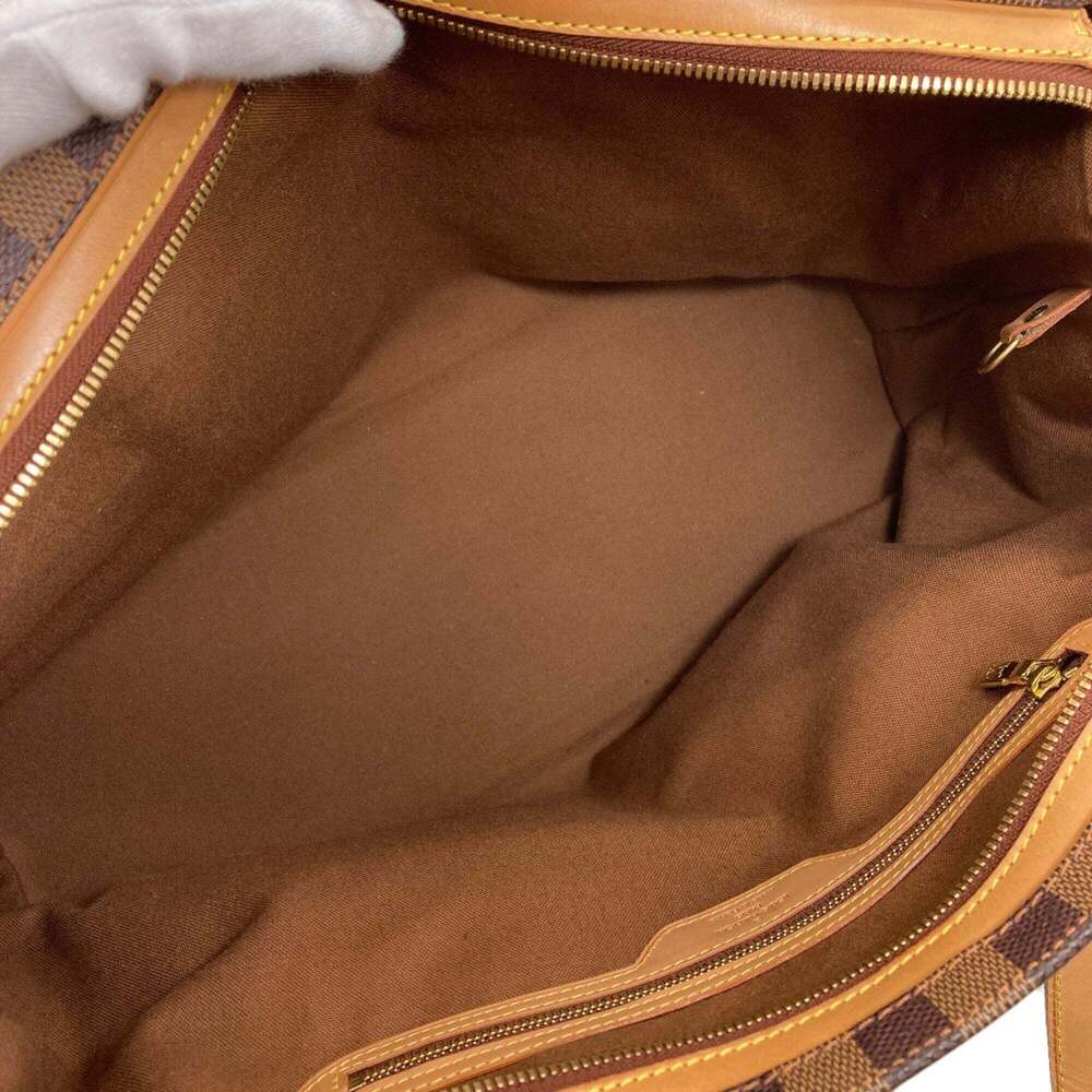 LOUIS VUITTON Brown Damier Canvas Tote Bag - Picture 5 of 16